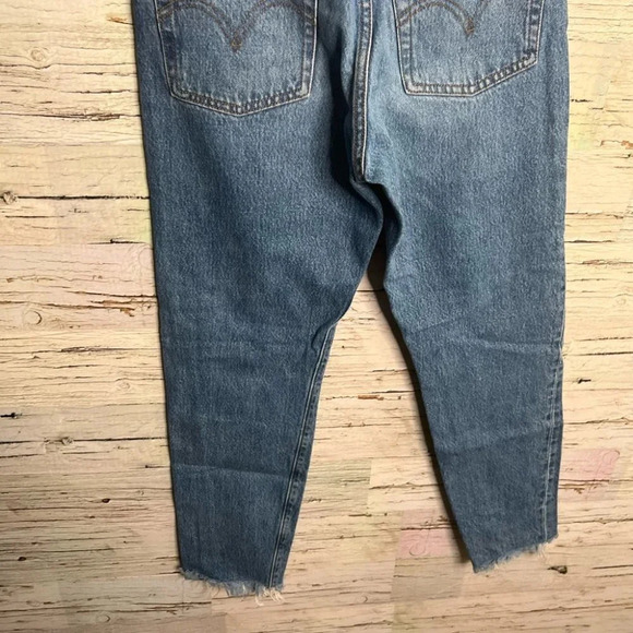 Levi’s wedgie size 25 blue denim high rise jeans - Picture 7 of 8